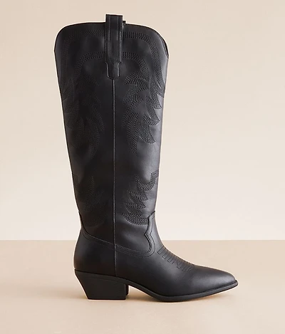 Embroidered Western Boot