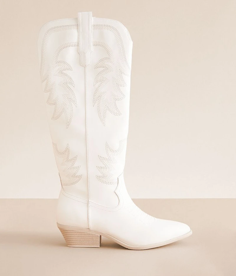 Embroidered Western Boot