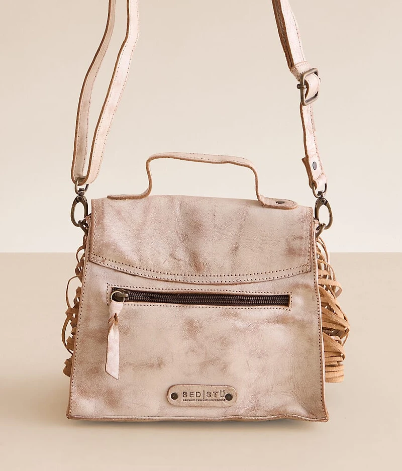 Hidden Leather Fringe Crossbody Purse