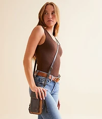 Alelike Leather Crossbody Purse