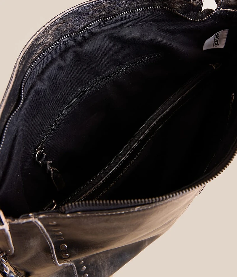 Packet Studded Leather Purse