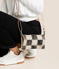 Cadence Patchwork Leather Crossbody Purse