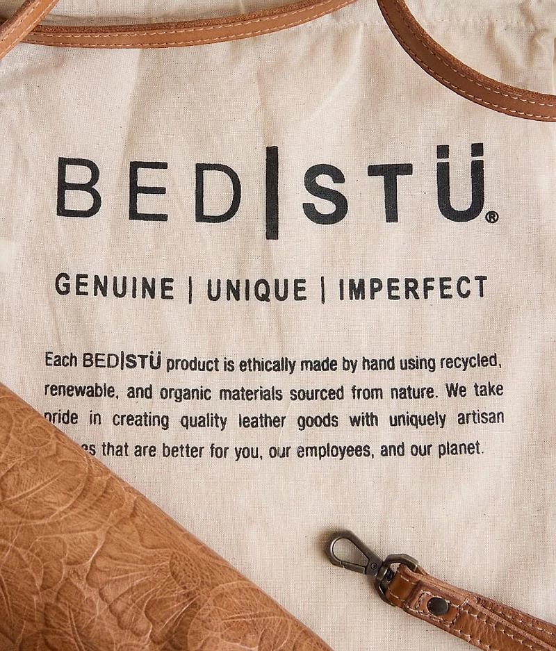 Cadence Embossed Leather Crossbody Purse