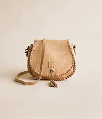 Half Moon Leather Purse