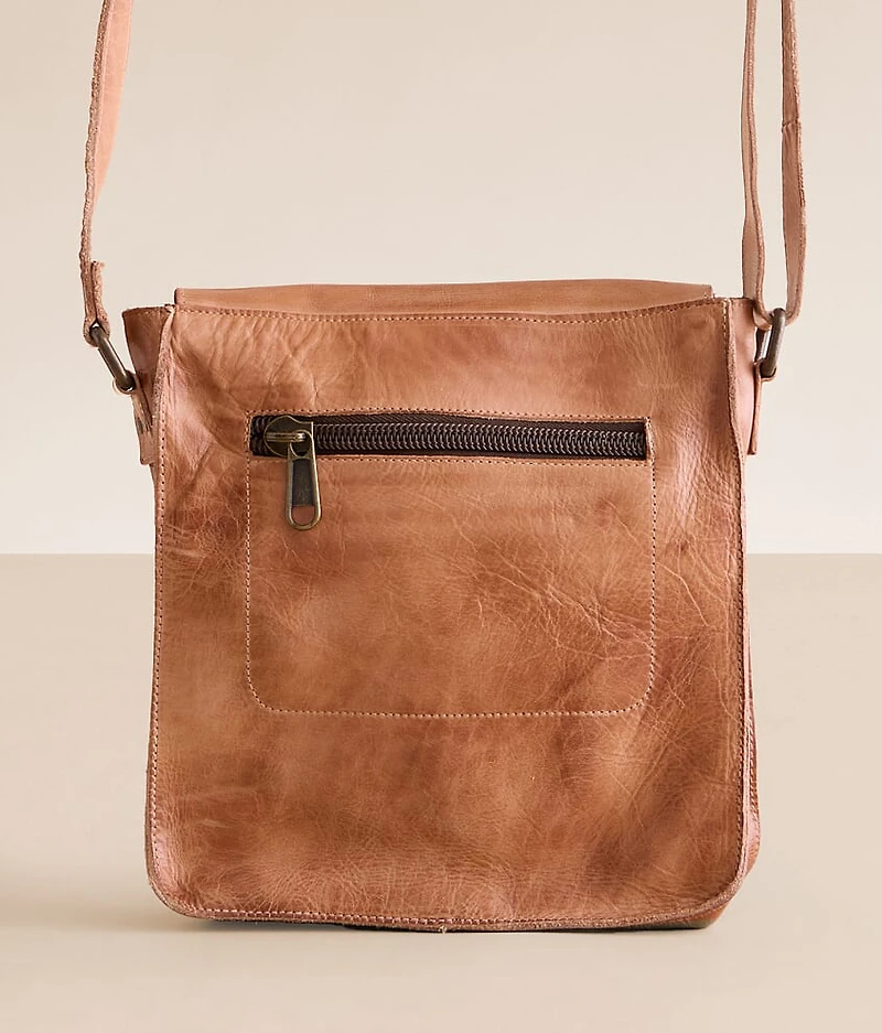 Venice Beach Leather Crossbody Purse
