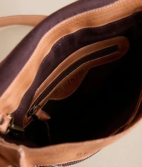 Venice Beach Leather Crossbody Purse