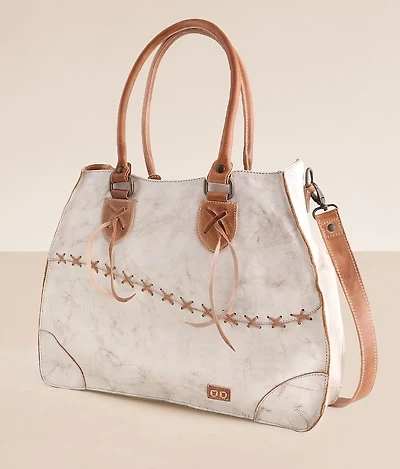 Bed Stu Bruna Whipstitch Leather Tote