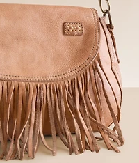 Eastend Leather Fringe Crossbody Purse
