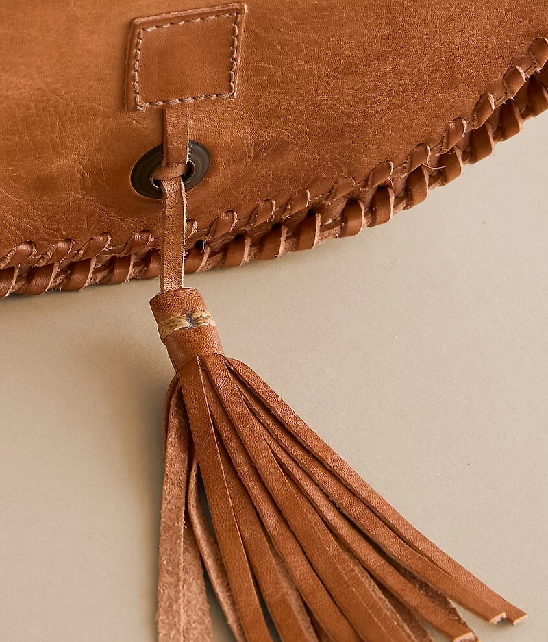 Half Moon Leather Purse