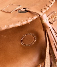 Half Moon Leather Purse