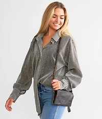 Candence Leather Crossbody Purse