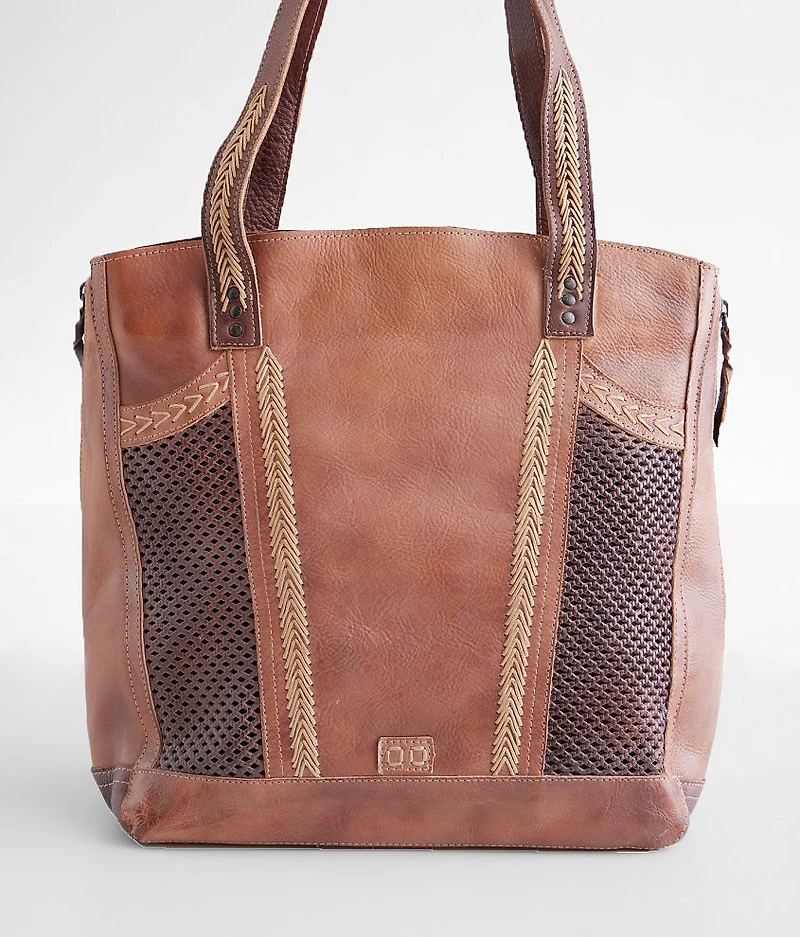 Amelie Weaved Leather Purse