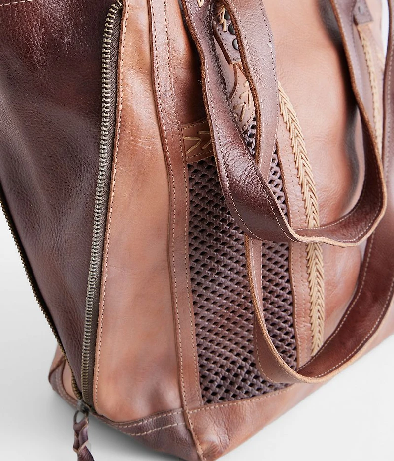 Amelie Weaved Leather Purse