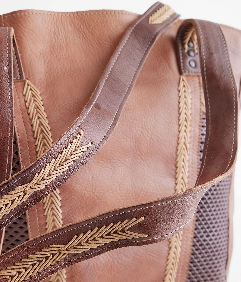 Amelie Weaved Leather Purse