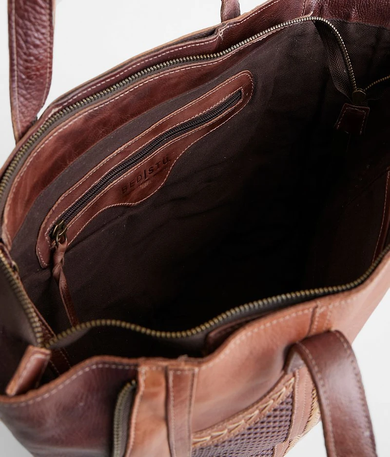 Amelie Weaved Leather Purse