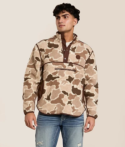 Duck Blind Quarter Snap Pullover