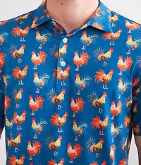 Cocky Rooster Performance Polo