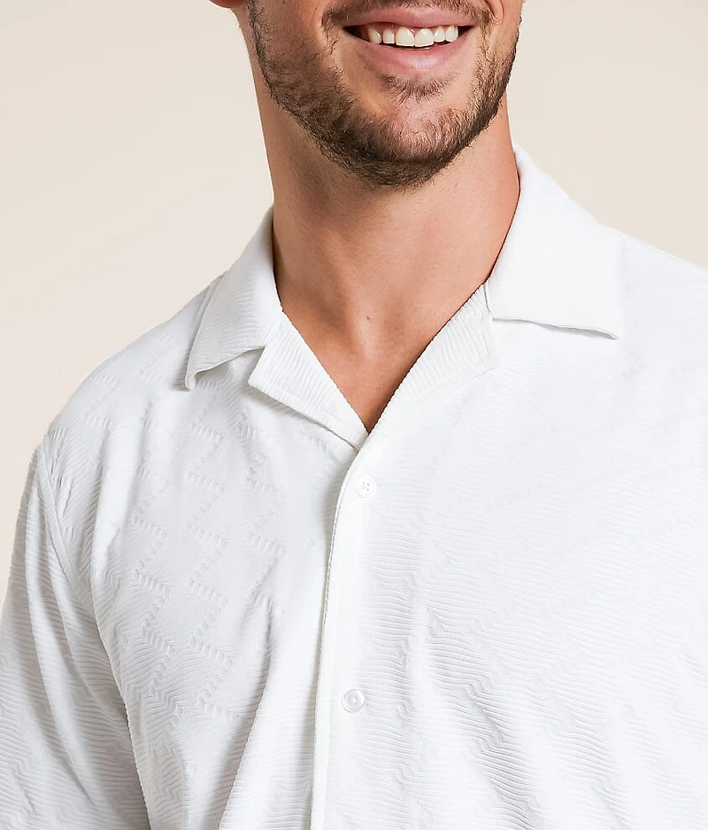 Textured Stretch Shirt