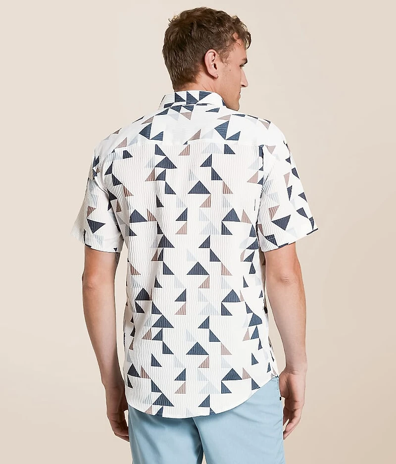 Textured Stretch Shirt