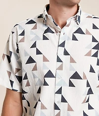 Textured Stretch Shirt