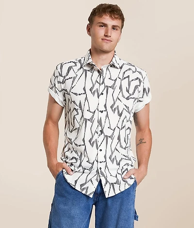 Textured Stretch Shirt