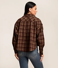 Plaid Cropped Shirt