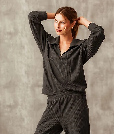 Textured Pullover