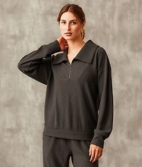 Textured Pullover