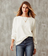 Textured Pullover