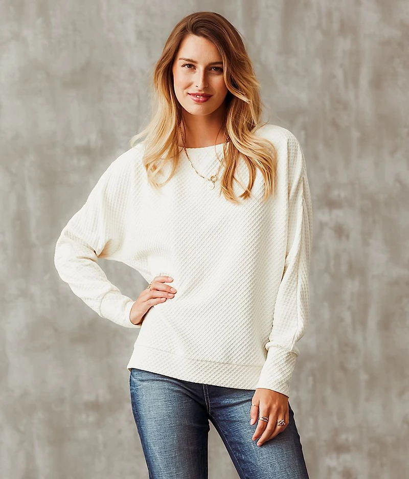 Textured Pullover