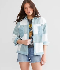 Patchworks Corduroy Shacket