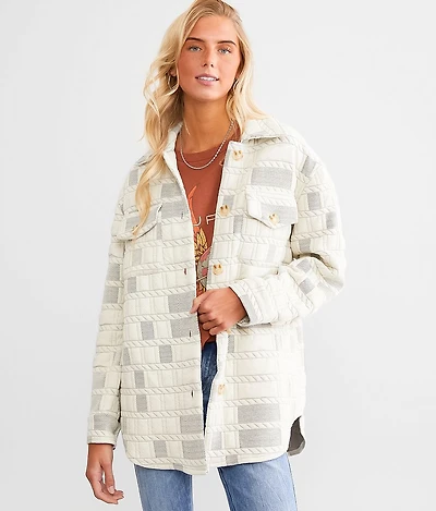 Textured Shacket