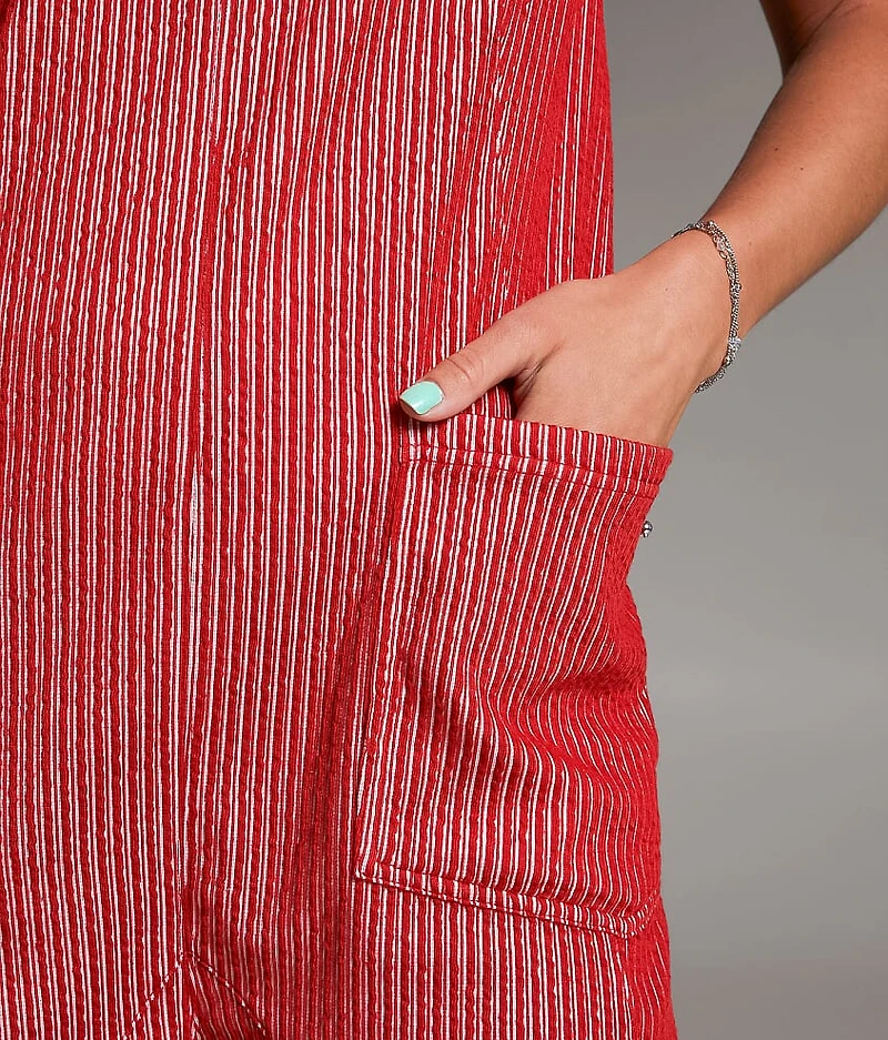 Striped Romper