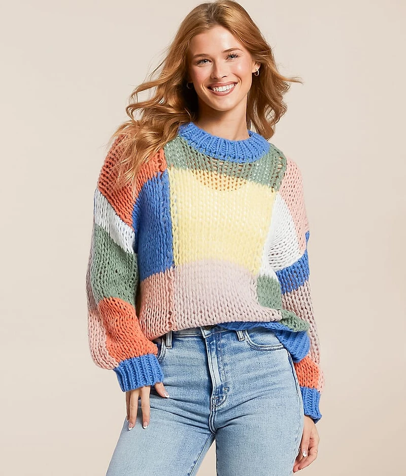 Color Block Sweater