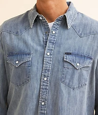 Washed Denim Shirt