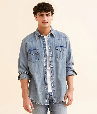 Washed Denim Shirt