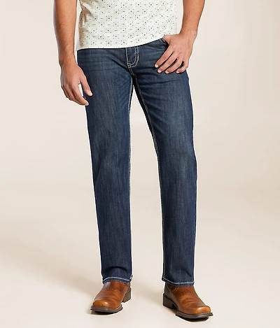 Rock & Roll Denim Revolver Straight Stretch Jean