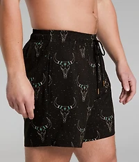 Longhorn Volley Stretch Swim Trunks