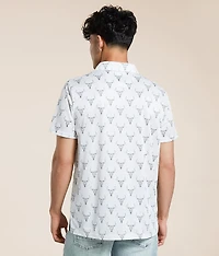 Longhorn Performance Stretch Polo