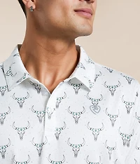 Longhorn Performance Stretch Polo