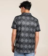 Aztec Stretch Polo