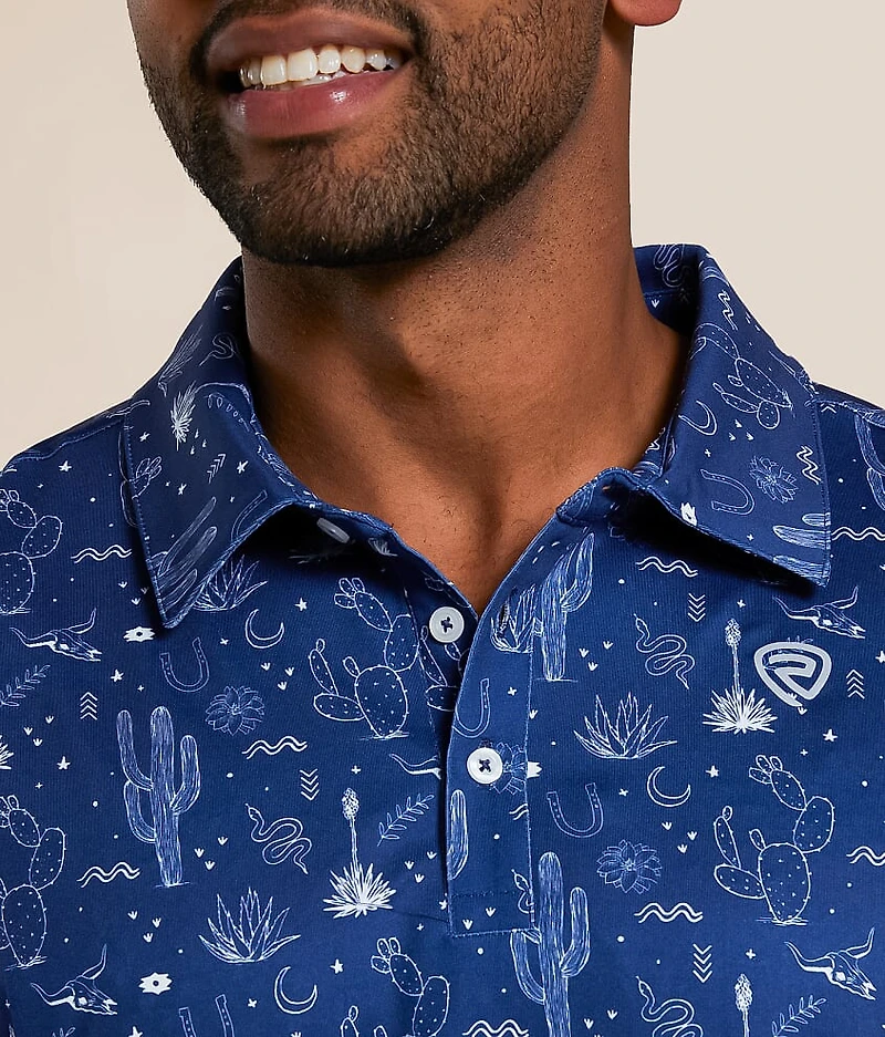 Cactus Stretch Polo