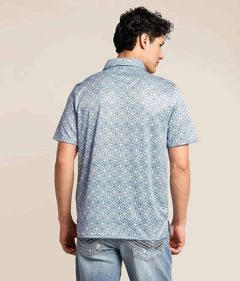 Western Performance Stretch Polo