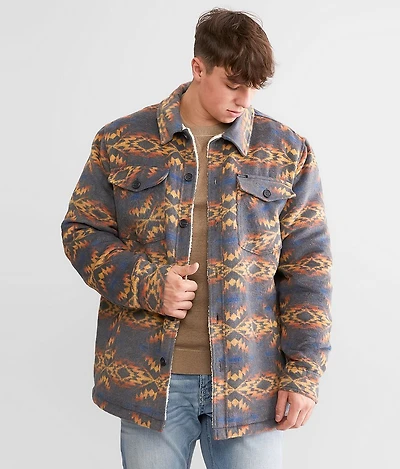 Aztec Brushed Shacket