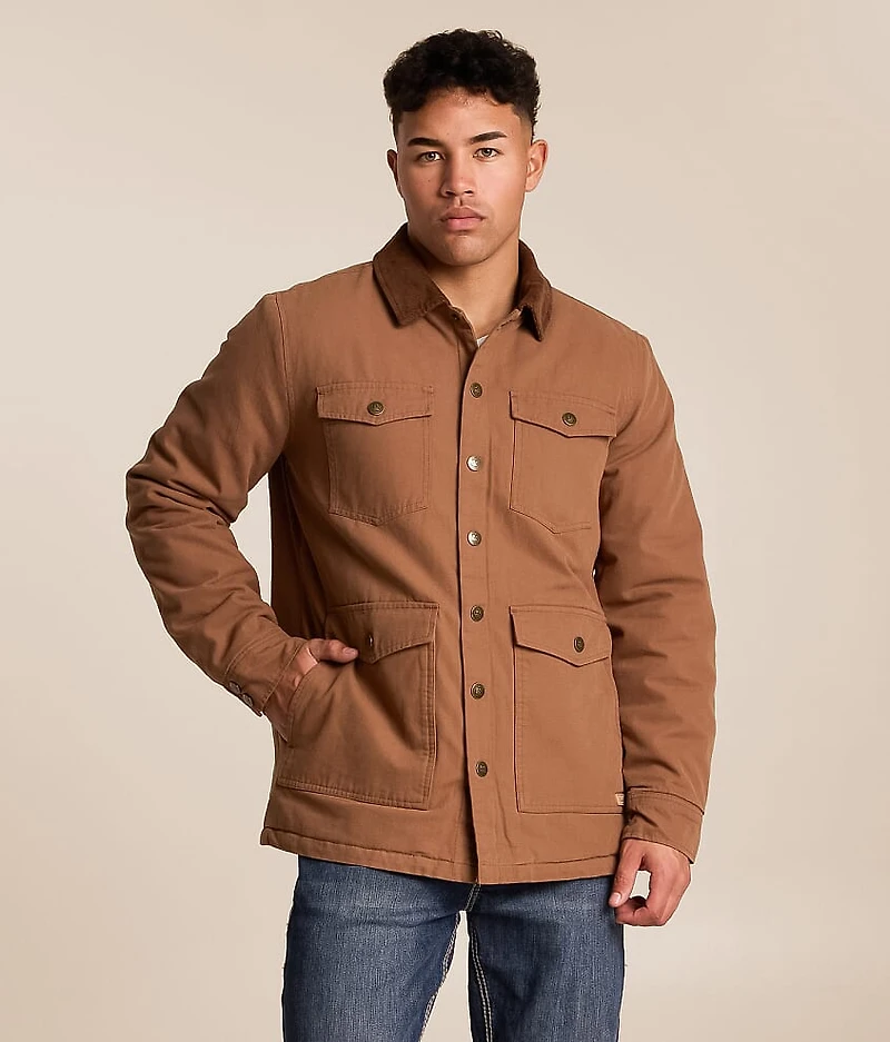 Washed Canvas Coat