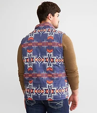 Melange Puffer Vest