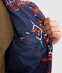 Melange Puffer Vest