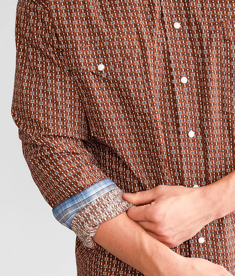 Geometric Stretch Shirt