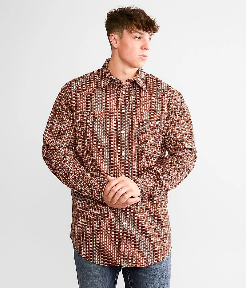 Geometric Stretch Shirt