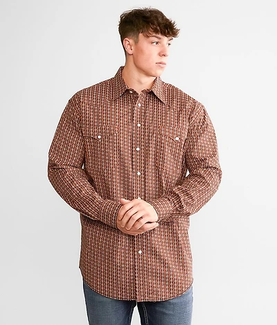 Geometric Stretch Shirt